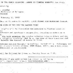 Announcements, 2002-02-21. ...