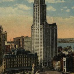 The Woolworth Building and ...