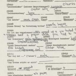 Western questionnaire, answ...