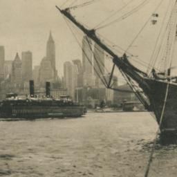 New York Harbor Scene