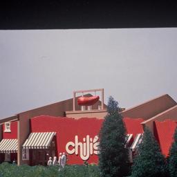 Model, exterior view.