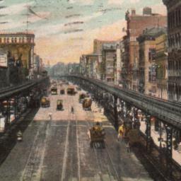Bowery and Elevated Road. N...