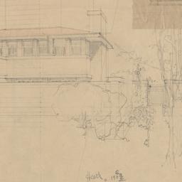Exterior view, sketch view