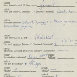 Western questionnaire, answ...