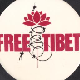 Free Tibet button by U.S. T...