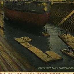 Dry Dock at the Navy Yard, ...