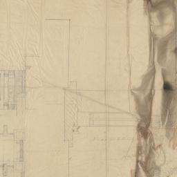 Front door elevation, plan,...