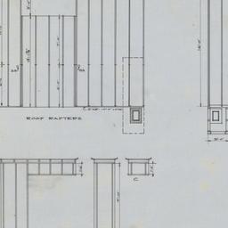 Attic, roof framing