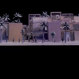 Model, exterior view.