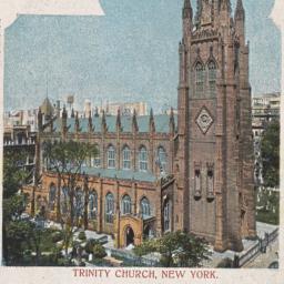 Trinity Church, New York.