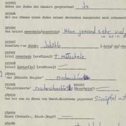 Western questionnaire, answ...