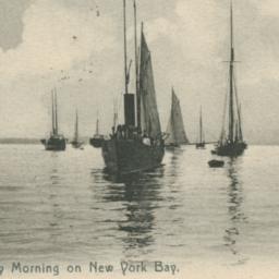 Misty Morning on New York Bay