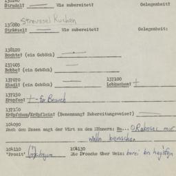 Western questionnaire, answ...