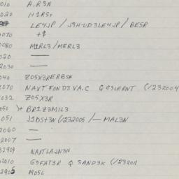 Western questionnaire, answ...