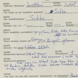 Western questionnaire, answ...