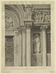 Detail of central doorway: Church of St. Bartholomew, Madison Avenue and 44th Street, New York, N. Y. McKim, Mead & White, Architects. D. C. French and A. O'Connor, Sculptors