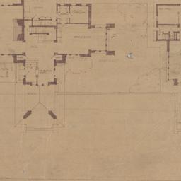 First floor plans of house ...