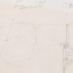 Armchair plan, elevations