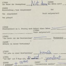 Western questionnaire, answ...