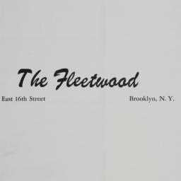 The Fleetwood, 385 E. 16 St...