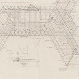 Working drawing #5: Roof fr...