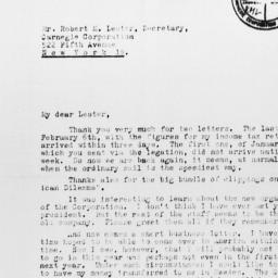 Letter from Gunnar Myrdal t...