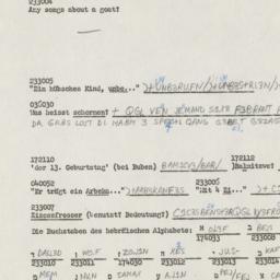 Western questionnaire, answ...