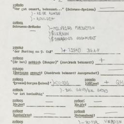 Western questionnaire, answ...