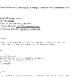 Correspondence, 2004-05-12....
