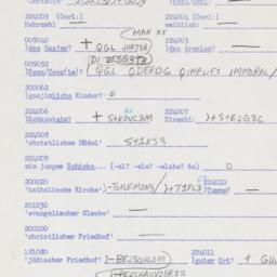 Western questionnaire, answ...