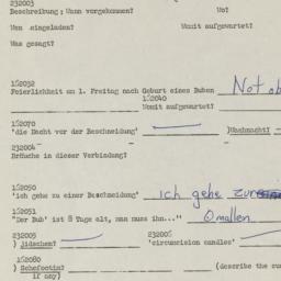 Western questionnaire, answ...