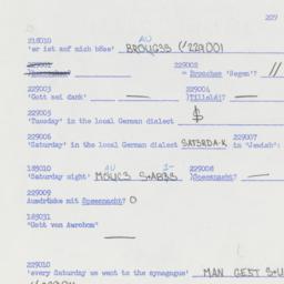 Western questionnaire, answ...