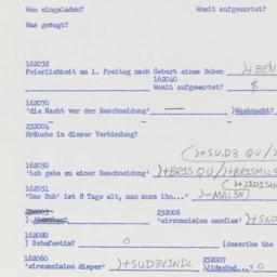 Western questionnaire, answ...