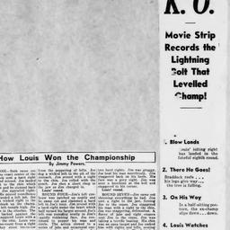 Joe Louis. No. 5