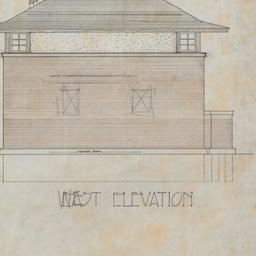 Working drawing #7: West el...