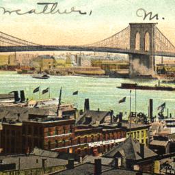 Brooklyn Bridge. New-York.