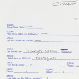 Western questionnaire, answ...