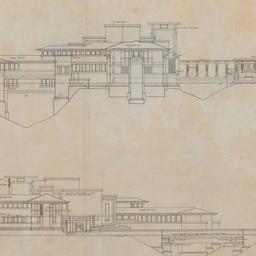 Working drawing #6: North, ...
