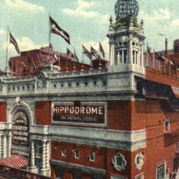 New York Hippodrome. Larges...
