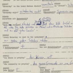 Western questionnaire, answ...