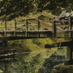 View of Bridge Near Waterfa...