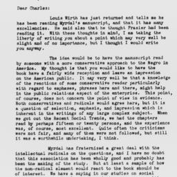 Letter from William F. Ogbu...