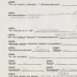 Western questionnaire, answ...
