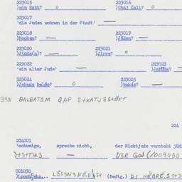 Western questionnaire, answ...