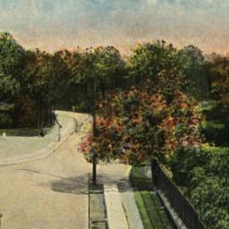 Entrance to Bronx Park from...