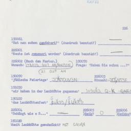 Western questionnaire, answ...