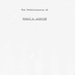 Reminiscences of Horace Mar...