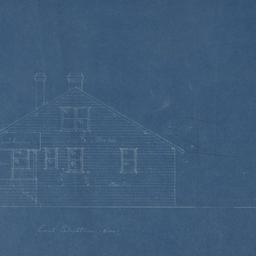 East, south elevations