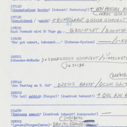 Western questionnaire, answ...