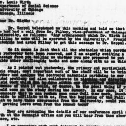 Letter from Gunnar Myrdal t...